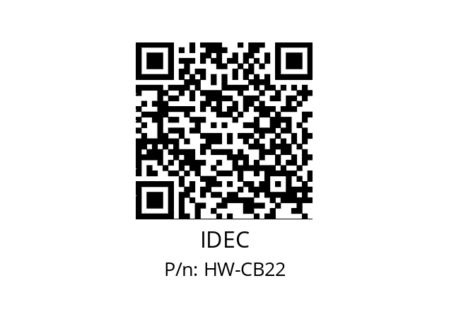   IDEC HW-CB22