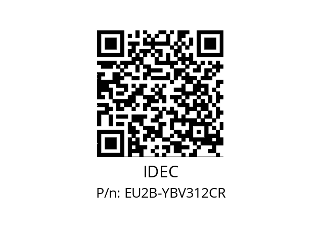   IDEC EU2B-YBV312CR