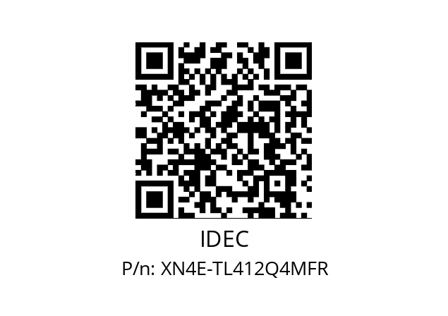   IDEC XN4E-TL412Q4MFR