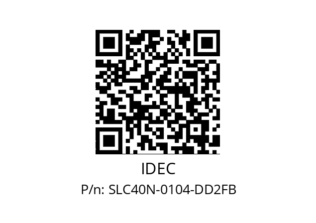   IDEC SLC40N-0104-DD2FB