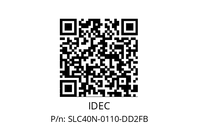   IDEC SLC40N-0110-DD2FB