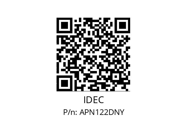   IDEC APN122DNY