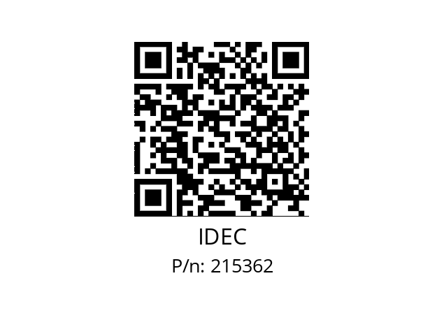   IDEC 215362