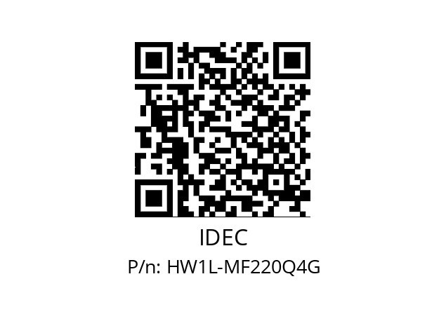   IDEC HW1L-MF220Q4G