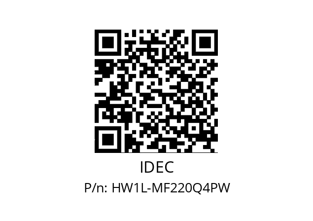   IDEC HW1L-MF220Q4PW