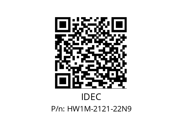   IDEC HW1M-2121-22N9