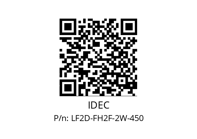   IDEC LF2D-FH2F-2W-450