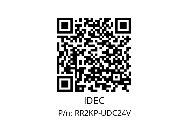   IDEC RR2KP-UDC24V