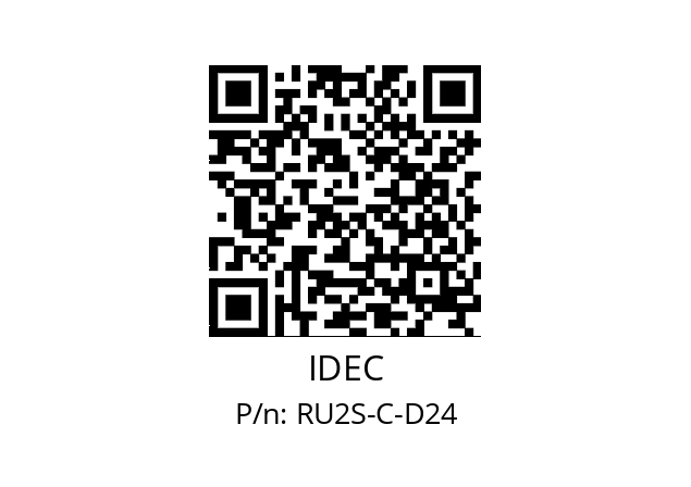   IDEC RU2S-C-D24