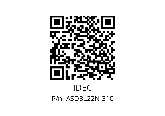   IDEC ASD3L22N-310