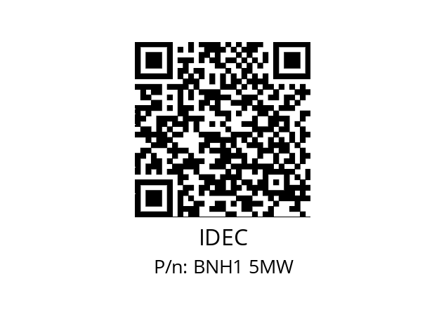   IDEC BNH1 5MW