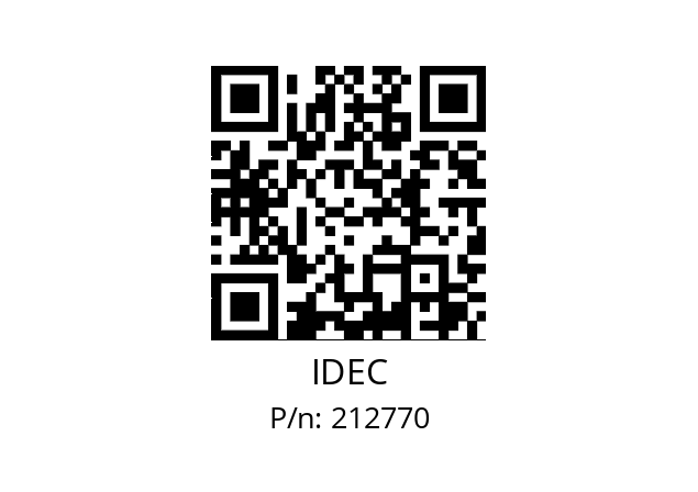   IDEC 212770