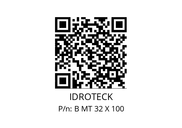   IDROTECK B MT 32 X 100