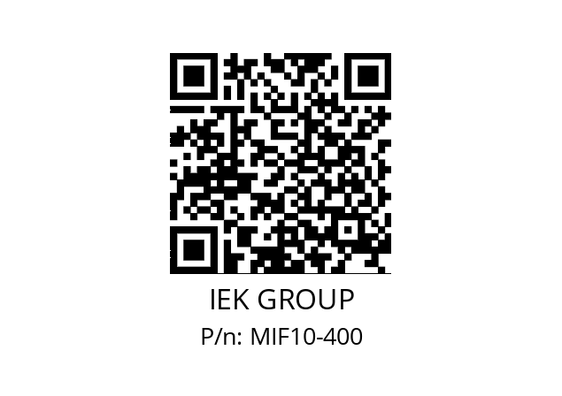   IEK GROUP MIF10-400