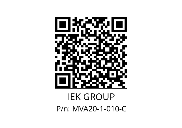   IEK GROUP MVA20-1-010-C