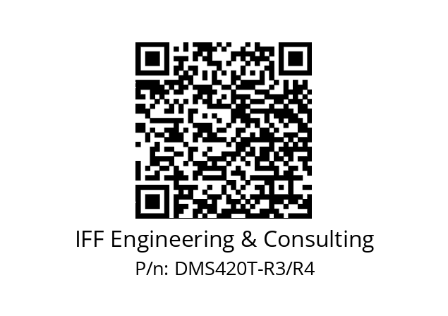   IFF Engineering & Consulting DMS420T-R3/R4