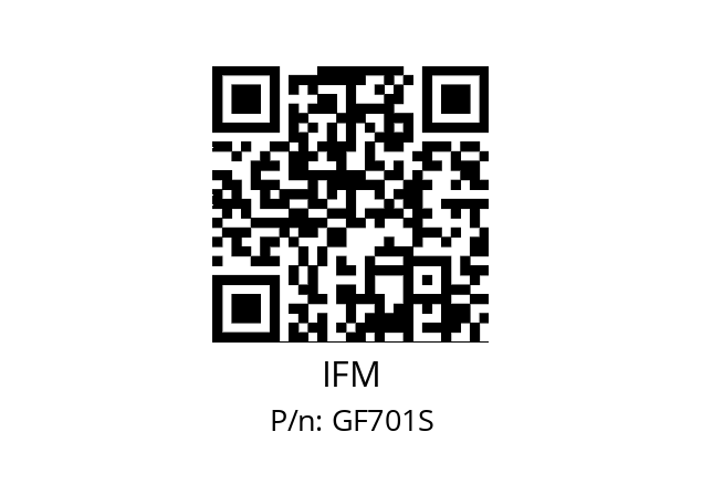   IFM GF701S