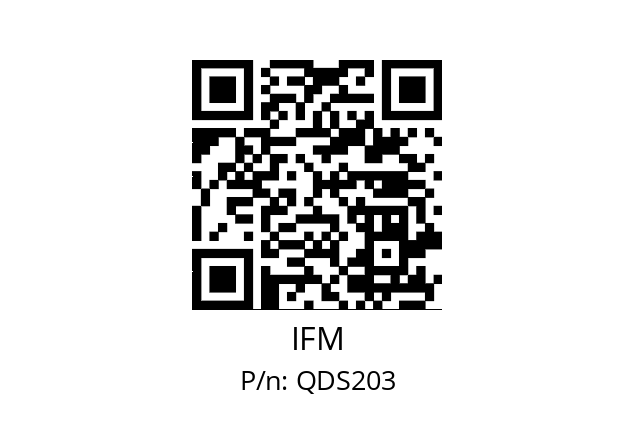   IFM QDS203