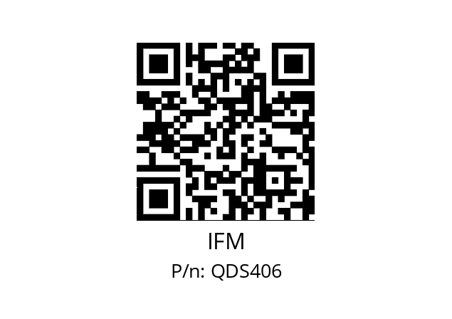   IFM QDS406