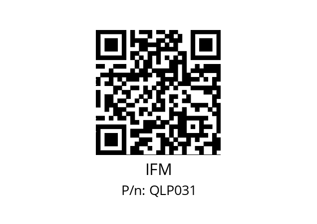   IFM QLP031