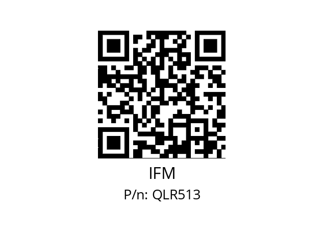   IFM QLR513