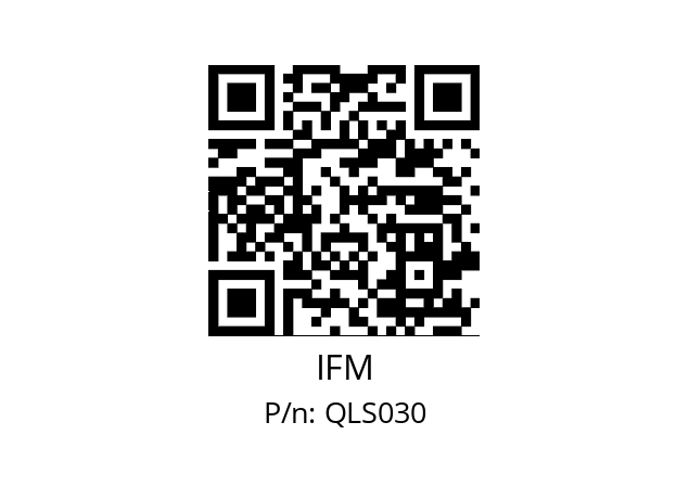   IFM QLS030