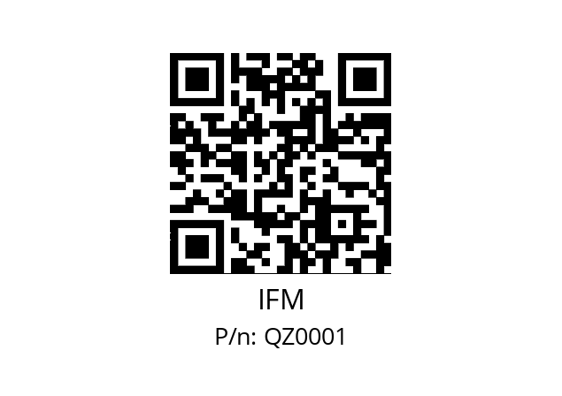   IFM QZ0001