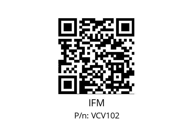   IFM VCV102