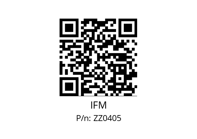   IFM ZZ0405