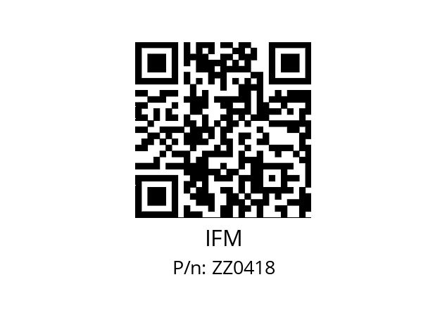   IFM ZZ0418