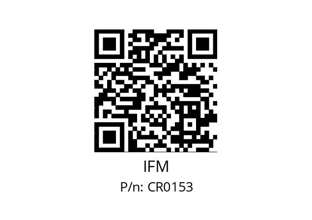   IFM CR0153