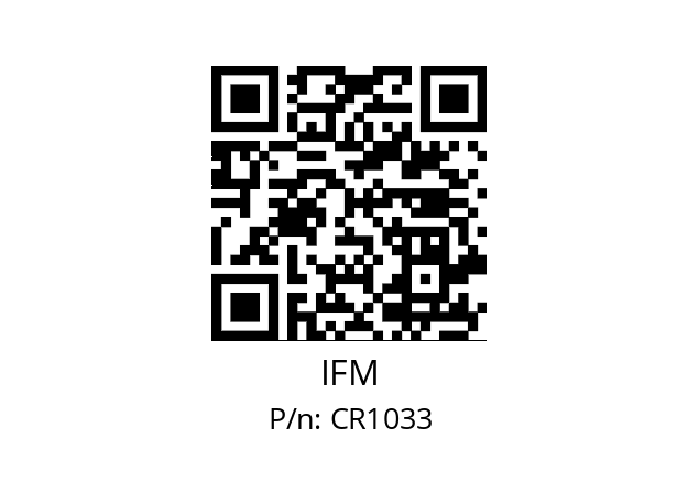   IFM CR1033