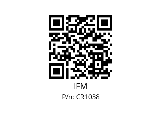   IFM CR1038