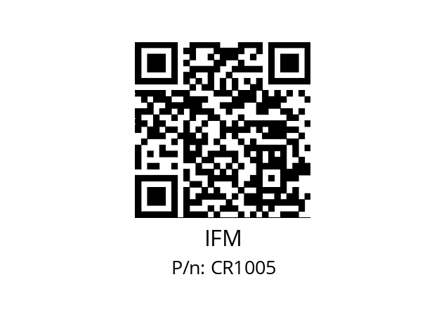   IFM CR1005