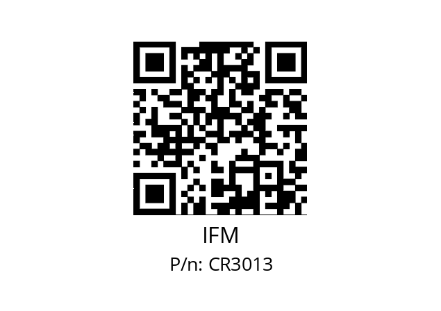   IFM CR3013