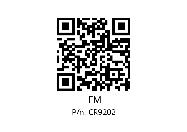   IFM CR9202