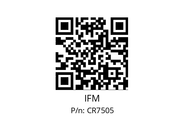   IFM CR7505