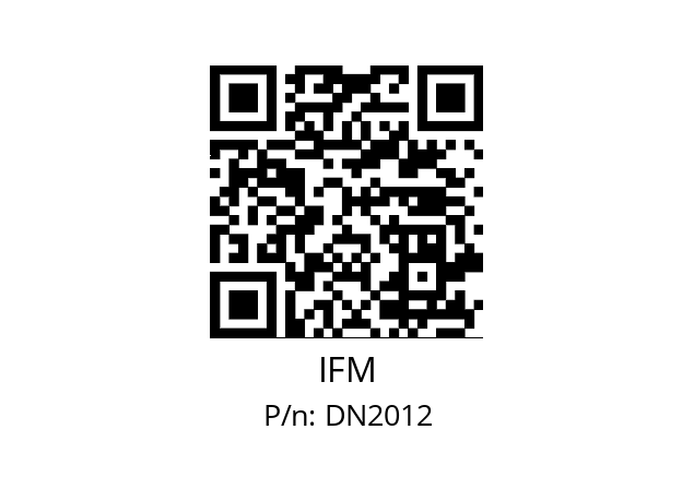   IFM DN2012