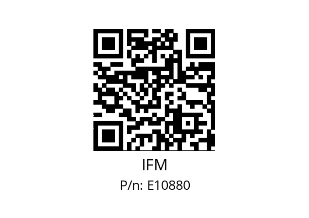   IFM E10880