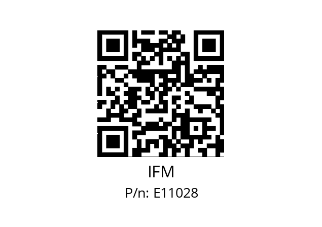   IFM E11028