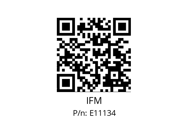   IFM E11134