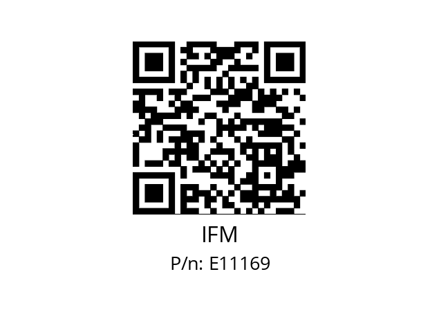   IFM E11169