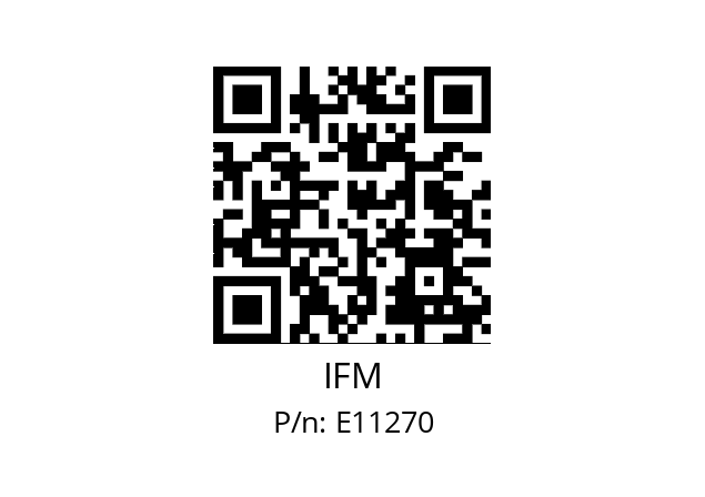   IFM E11270