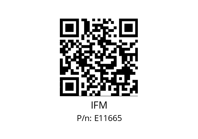   IFM E11665