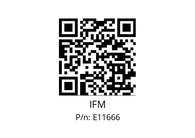   IFM E11666