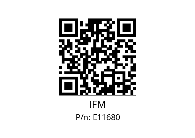   IFM E11680