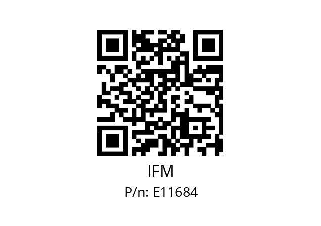   IFM E11684