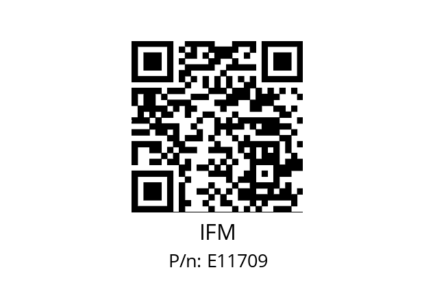   IFM E11709