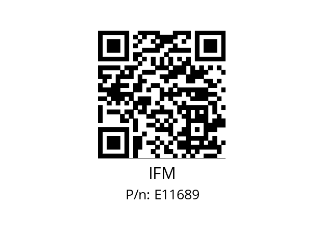   IFM E11689