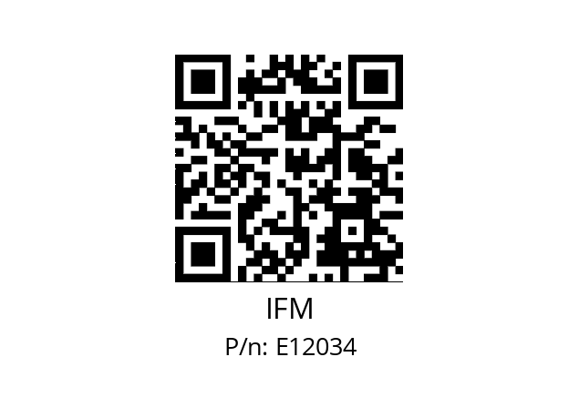   IFM E12034